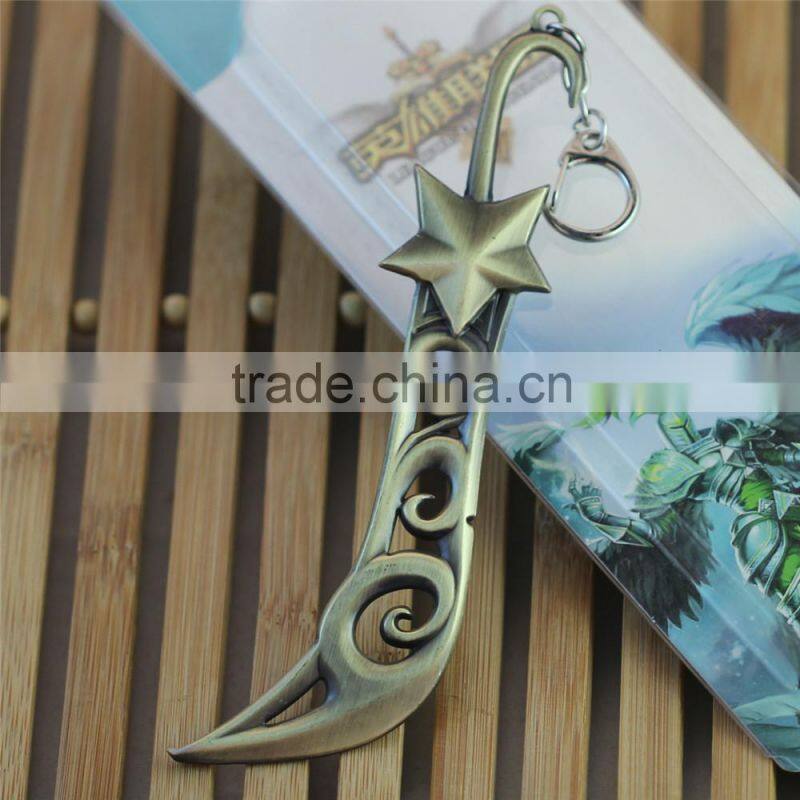 LOL PC online game League of Legends keychain alloy keychain LOL