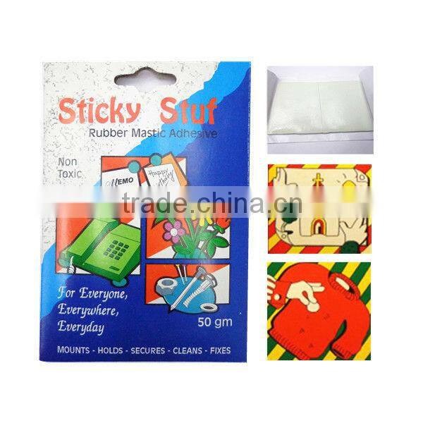 50g non-toxic power tack re-usable adhesive sticky stuff