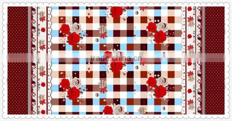 100% cotton digital printing cotton fabrics textile for bedsheets