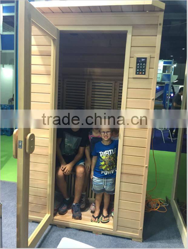 Traditional design mini sauna room factory made sauna steam room
