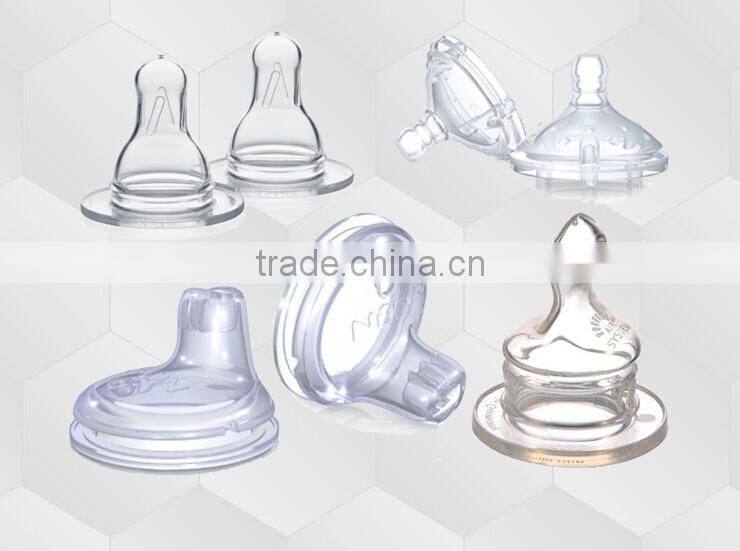 custom baby bottle nipple & Food-grade printing LOGO Baby bottle Teat