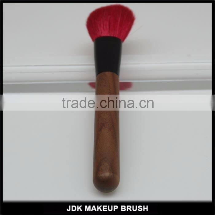 Synthetic Hair Wooden Makeup Powder Blush Brush Professional Make Up Brush Large Cosmetics Makeup Brushes Foundation Makeup tool