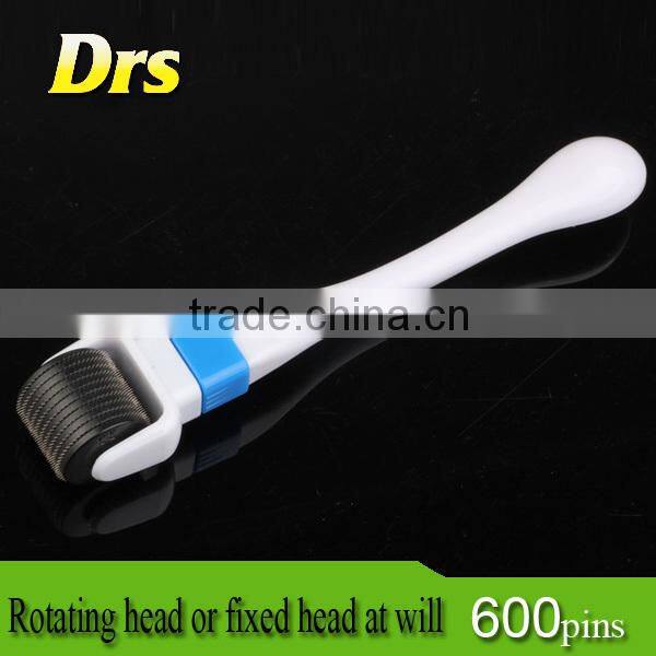 600 Micro Needles 360 Degree rotating microneedle derma roller
