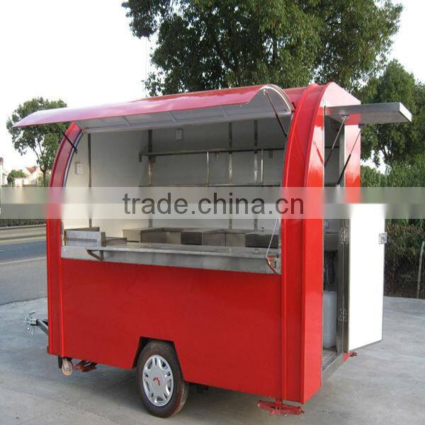 2016 shanghai jiexian New Design!! Outdoor Food Kiosk JX-FS290B
