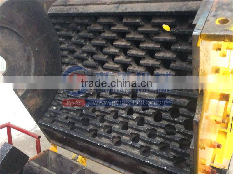 China made CE ISO approved large capacity plastic bottle scrap metal crusher machine