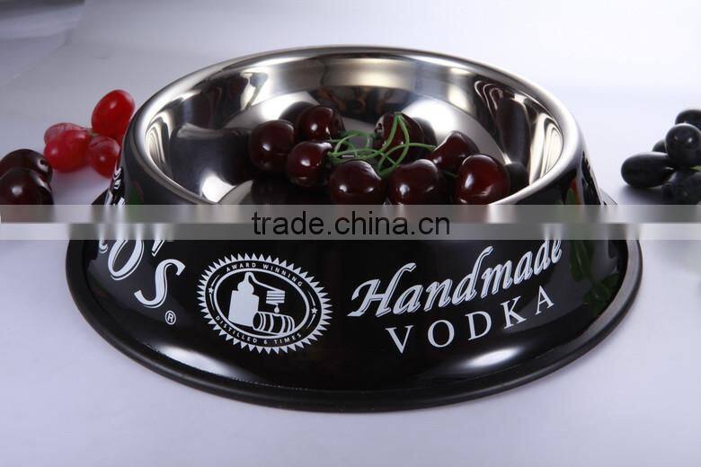 Best selling nontoxic stainless steel insulated food bowl for pets