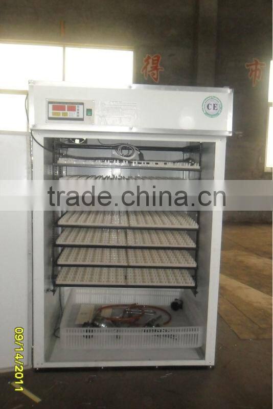 HHD automatic 1232 eggs industrial chicken brooder for sale of high quality