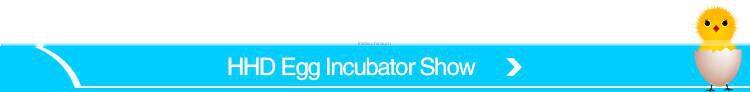 HHD Newest model full automatic used egg incubators digital egg incubation hatching