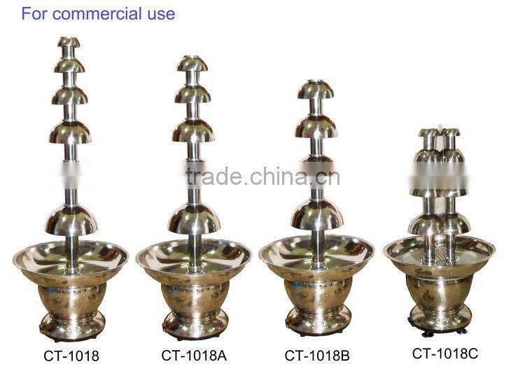 neoteric design hot selling chocolate fountain for restaurant equipment