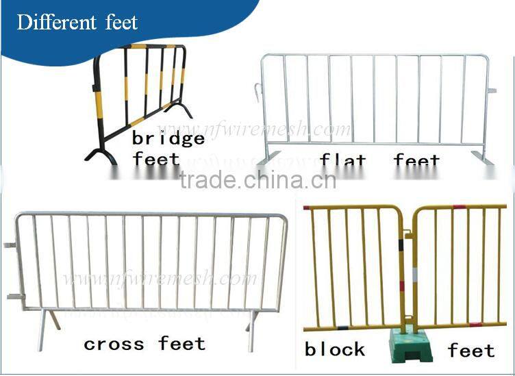 Guangzhou factory supply pedestrian barriers/crowd control fencing