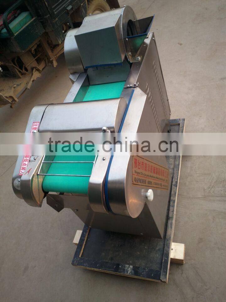 Stainless steel vegetable chili slicer machine