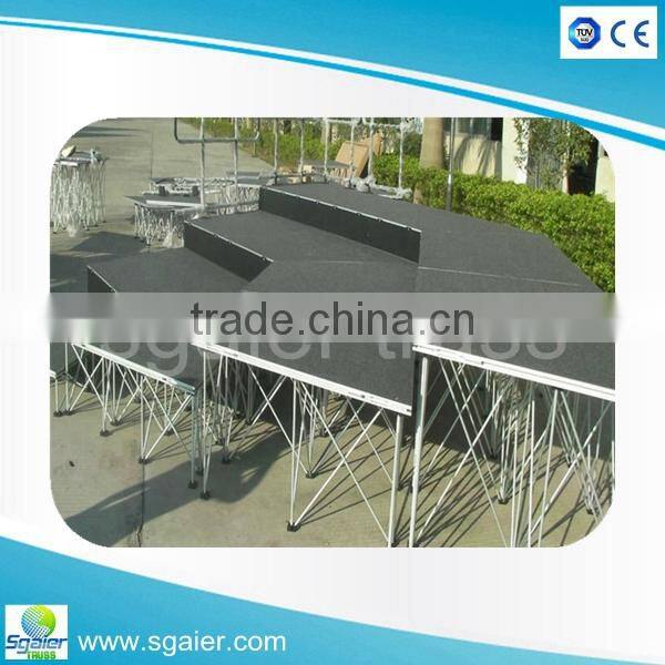 easy portable stage platform modular platforms muslim wedding stage
