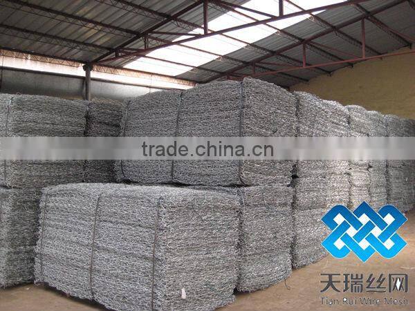 High zinc coated hexagonal gabion basket for sale