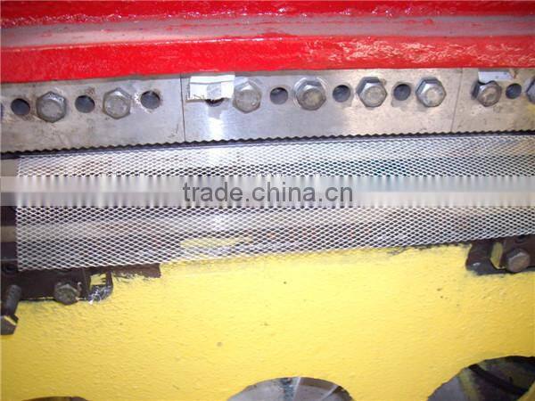 expandable sheet metal diamond mesh machine