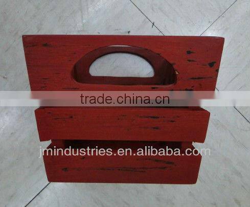 Vintaged Small Wooden Display Box