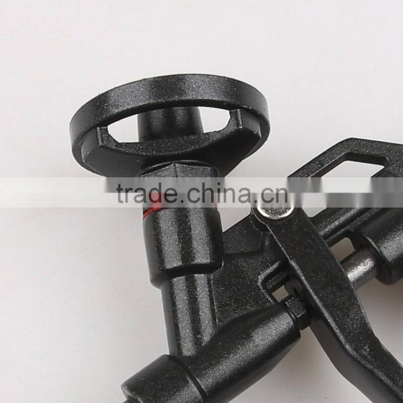 OEM Brand Aluminum Alloy Metal PU Rubber Teflon Spray Foam Gun