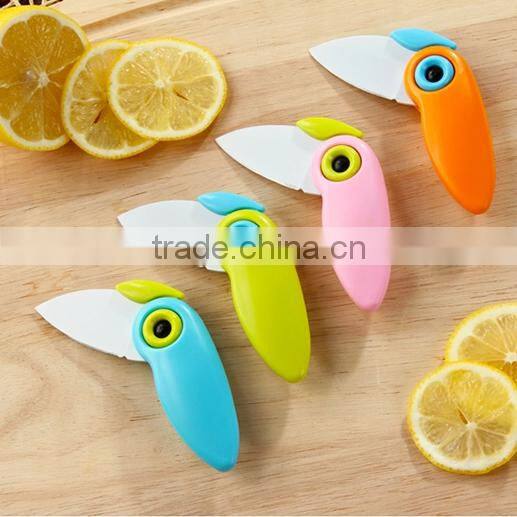 creative bird shaped foldable mini cutter/knife