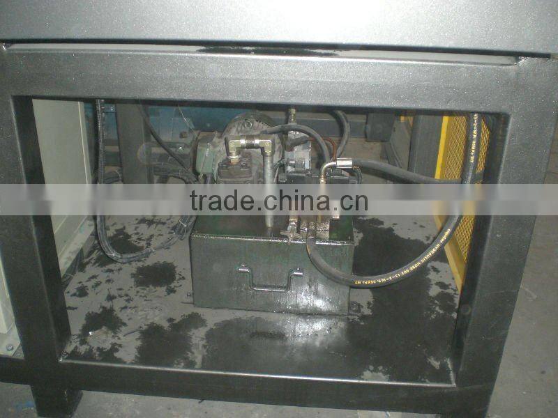 plastic shredder with single shaft design