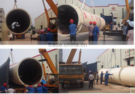 Sawdust Rotary Drier Wood Pellet Rotary Drier