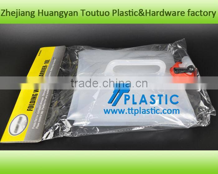 Outdoor camping water carrier cubic container food grade 15L