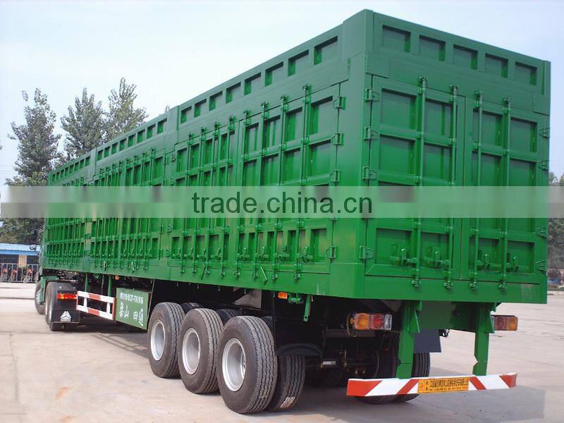 On sale!Enclosed box semi trailer van carrier truck trailer for bulk cargo