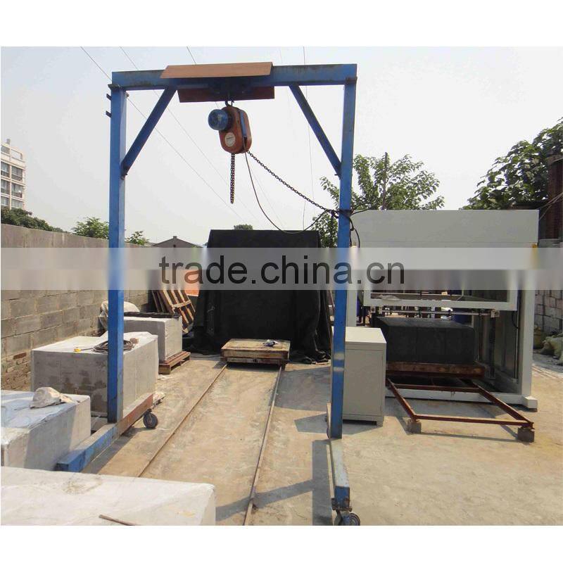 CE OEM hot lightweight foamed concrete block cutting machine