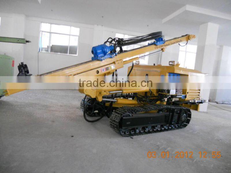 G150YF high efficiency different angle drilling bore hole hydraulic DTH blasting drill rig for mine