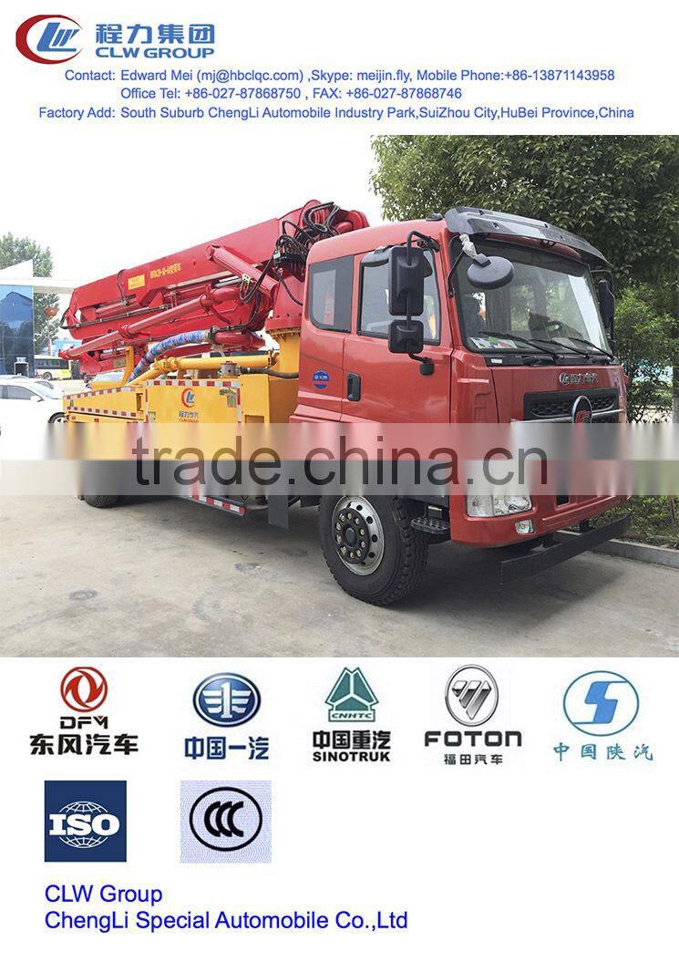 28 m concrete pump truck, 28 m dongfeng concrete pump truck,truck mounted concrete pump