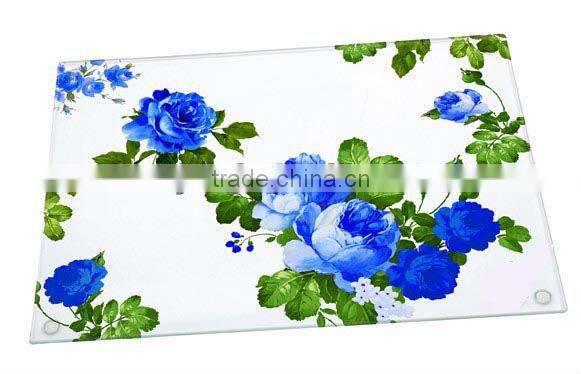 stable/non-toxic glass chopping block