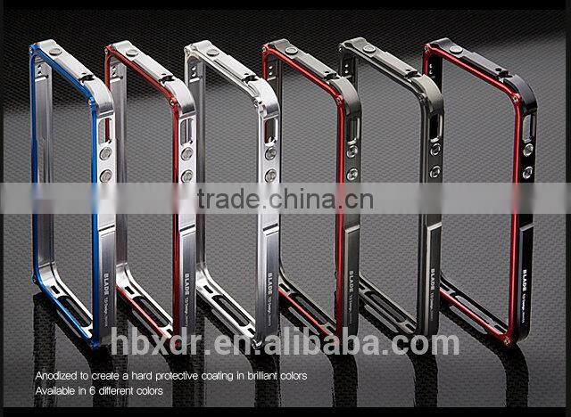 New product ! colorful mobile phone aluminum frame with best surface treatment