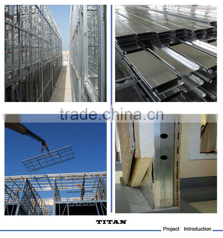 High Rise Galvanized Steel Frame Kit Apartment Buildings