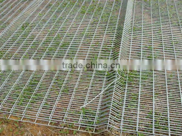 Green garden fence netting