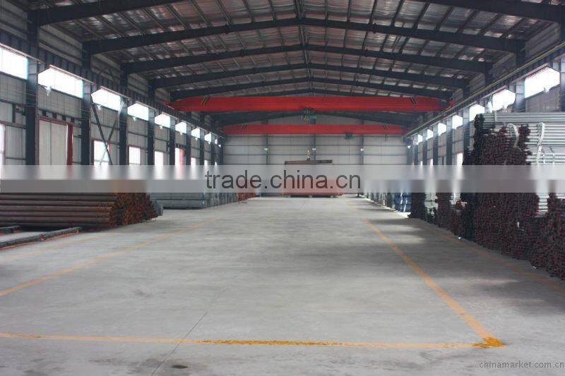 ASTM A53/A500, BS 1387-Hot Dipped Galvanized Steel Pipe -Threaded, Coulping, PVC cap010