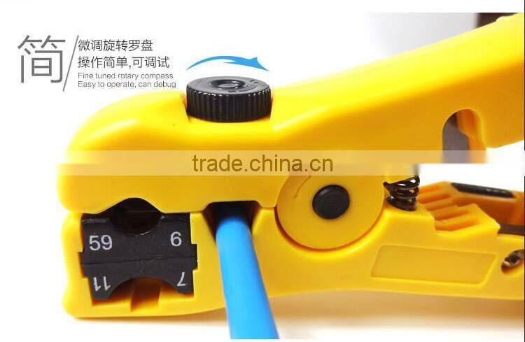 coaxial cable cutter wire stripping tool for RG6,RG59,RG7,RG11 Coax stripper new