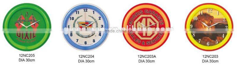 home decorative 12" indoor neon clock 12NC102