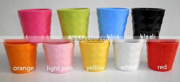 Wholesale plastic flower pots /garden creative pot / plastic flower pot decoration