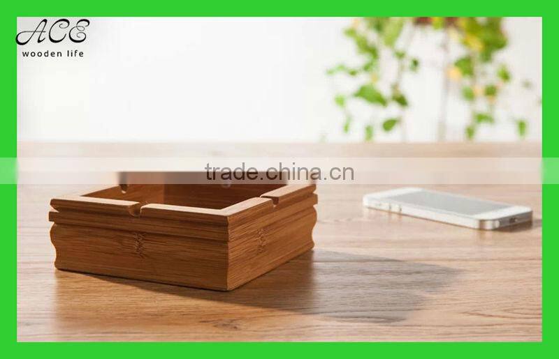 bamboo ashtray