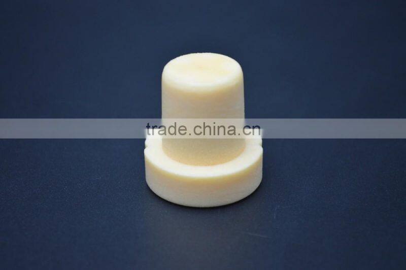 White Synthestic cork for glass bottle