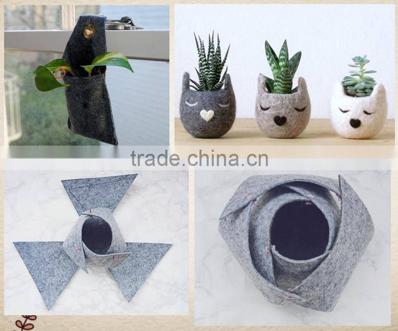 Pink felt kitten cage