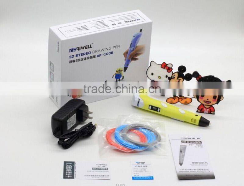 3D Pen ABS Material Accessories 20colors 3D Pen Wholesale Factory Price