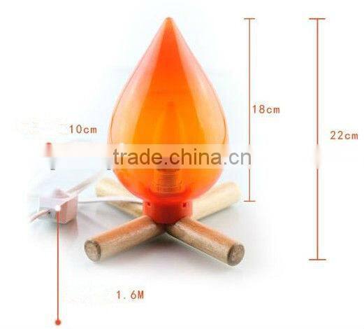 Supply creative fashion Simple flame lamp / bonfire lamp