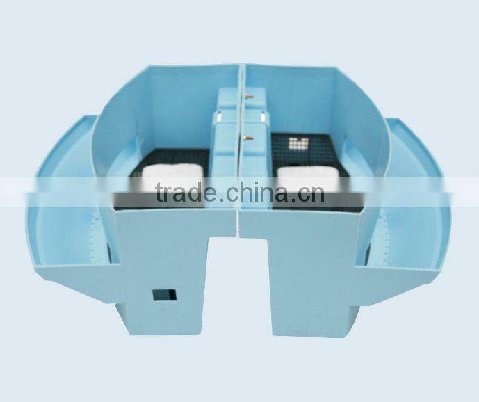 SOL good design plastic fence planter saddle-shaped fence planter plastic flower vase