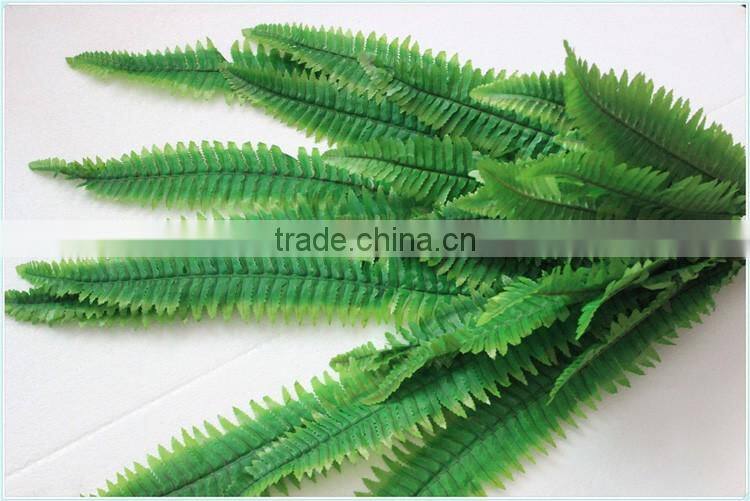 Artificial outdoor and indoor fern plants for decoration