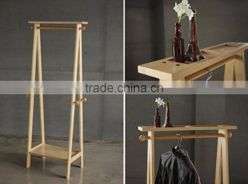wooden coat rack wooden cloth rack living room funiture