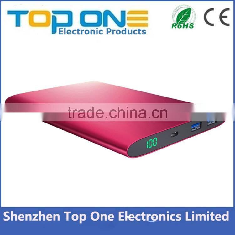 New arrival best selling portable slim power bank charger for mobile phones