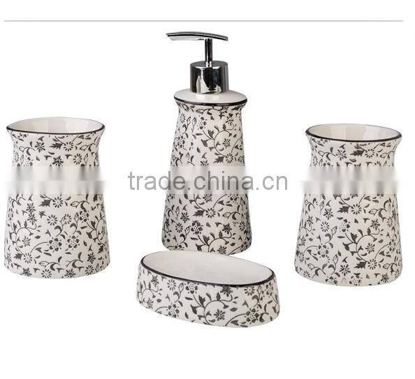 Antique Rectangular Ceramic Bathroom/washroom accessories