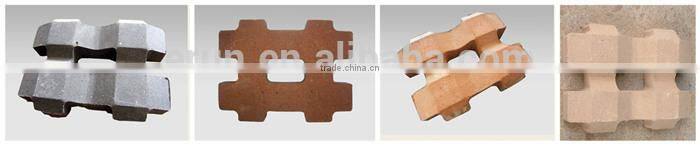 standard size of clay brick for parking lot/ square tile in high quality