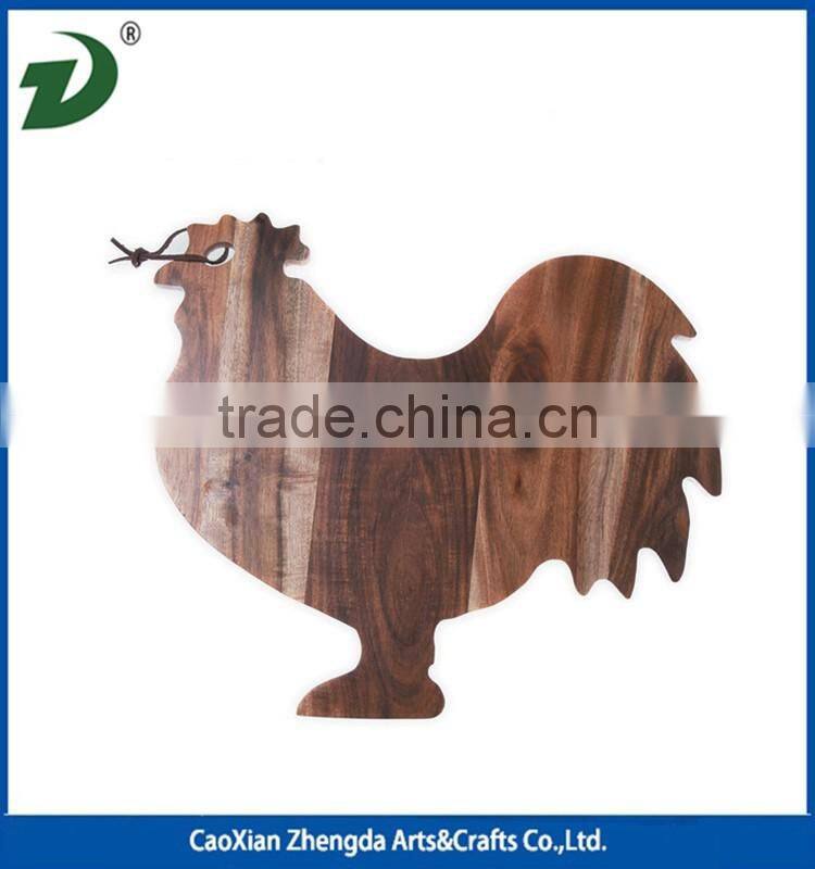 animal chicken Shaped Small Cute Cutting Board,wooden cutting board
