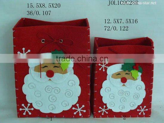 felt santa decoration