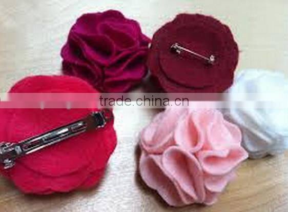 2017 hight quality new products hot sale interior home party decoration eco handmade promotion felt artificial lotus flower